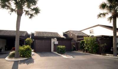 View of Parking Area and Garage